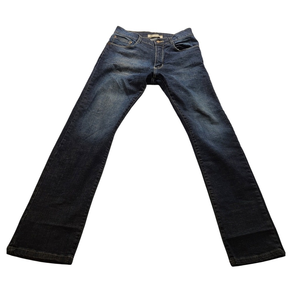 Lacoste‎ LIVE Men's Dark Wash Straight Leg Denim Jeans Blue Size 30 Streetwear